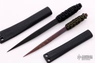 Green Strider Pouch with two Strider Steel Nails