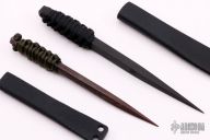 Green Strider Pouch with two Strider Steel Nails