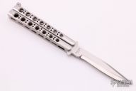 4" Bowie Balisong - Jody Samson - Backwards stamp