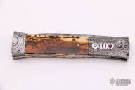 Damascus and Mammoth Ivory Auto
