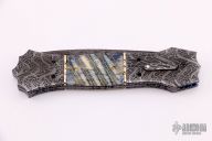 Damascus, Gold and Mammoth Ivory Auto