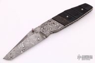 Damascus and Cape Buffalo Linerlock