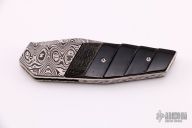 Damascus and Cape Buffalo Linerlock