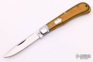 Drop Point Trapper - Vintage Micarta