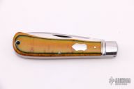 Drop Point Trapper - Vintage Micarta
