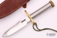 Model 18-5.5" Attack Survival w/ Walking Staff Spear Attachment