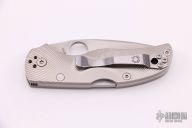 C41TIFP5 Native 5 Fluted Titanium Folding Knife