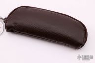 Damascus and Gold Lip Pearl Linerlock