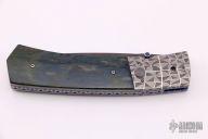 Damascus and Mammoth Ivory - D/A Auto