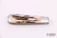 Two Blade Trapper - Stag