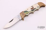 Vintage Lockback w/ Scrimshaw