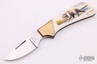 Vintage Lockback w/ Scrimshaw