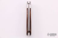 Damascus and Curly Maple Lockback