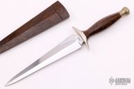 Dagger w/ Matching Wooden Scabbard