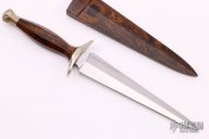 Dagger w/ Matching Wooden Scabbard