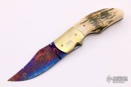 Damascus and Mammoth Linerlock