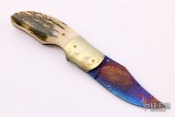 Damascus and Mammoth Linerlock