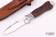 Kangaroo Knife - Bruce Shaw Engraved