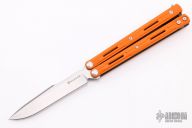 MSS05 Serpent Striker Butterfly Knife Satin Blade