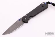  Large Sebenza 21 - Damascus/Carbon Fiber