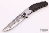 Damascus Lockback Folder
