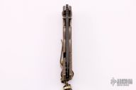 Harsey Folder - Damascus and Bronze Ano