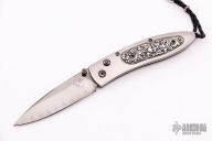 Damascus Button Lock 