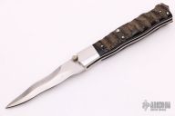 Kris Dagger Lockback #4 - Kudu Horn