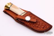 Miniature Recurve Walrus Ivory Hunter