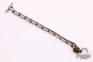  .925 Sterling Silver Bracelet w/ Cu Slickster 