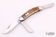3-Blade Sowbelly - Mammoth Ivory