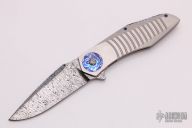 Accomplice Flipper - Damasteel and Timascus