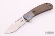X-Series Flipper - Natural Micarta