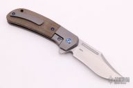 X-Series Flipper - Natural Micarta