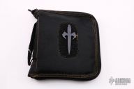  DLC Titanium Flask Set w/ Two Matching Shot Glasses