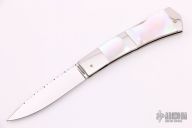 Mother of Pearl Fancy Lockback  