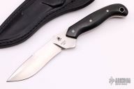 Diplomat - Black Linen Micarta