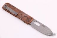 Steampunk Dragonfly Panchenko Lancer - Engraved Copper