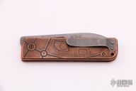 Steampunk Dragonfly Panchenko Lancer - Engraved Copper