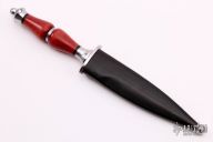 Pink Ivory Wood Dagger