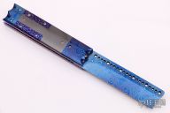 Box Razor Auto - Damascus and Zirconium