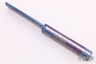 Box Razor Auto - Damascus and Zirconium