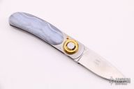 LM13700 Paul Pocket Knife - Lavender Agate