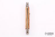 11" Swivel Bolster Auto - Olivewood