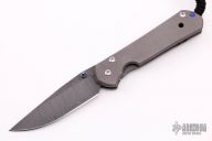 Large Sebenza 21 Plain - Ladder Damascus