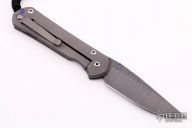Large Sebenza 21 Plain - Ladder Damascus