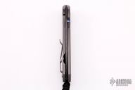 Large Sebenza 21 Plain - Ladder Damascus