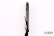 Large Sebenza 31 Plain - Boomerang Damascus