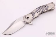 Carved Dorado Flipper