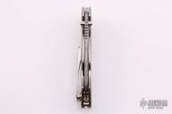 Solo Flipper V6 - Damasteel and Carbon Fiber